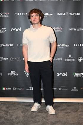 IPA85937301 - Rome: Casa del Cinema. Presentation of the Filming Italy Sardegna Festival. Pictured: Mattia Cirilli  Copyright: xMaurizioxD Avanzox xDxAvanzo Provvisionatox 85937301