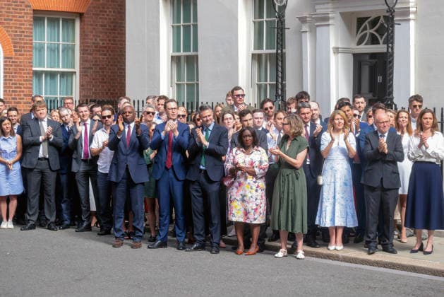 . 22 06 2026. London, United Kingdom. Keir Starmer Resigns. Keir Starmer resignation in Downing Street.  xMartynxWheatleyx xi-Imagesx IIM-26845-0037