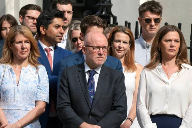 . 22 06 2026. London, United Kingdom. Keir Starmer Resigns. Keir Starmer resignation in Downing Street.  xMartynxWheatleyx xi-Imagesx IIM-26845-0049