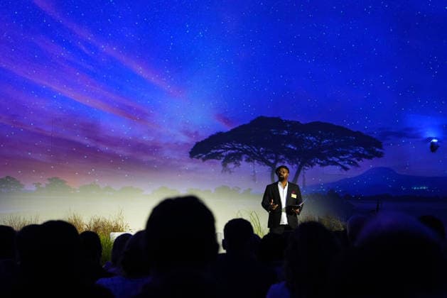 Britain Royals Author Ben Okri speaks during a Business Forum for The Royal Foundation s United for Wildlife in London, Monday, June 22, 2026., Credit:Kirsty Wigglesworth PA ROTA - B68 Avalon GBR, London  Copyright: xKirstyxWigglesworthx xPAxROTAx-xB68x xAvalonx 1111787647