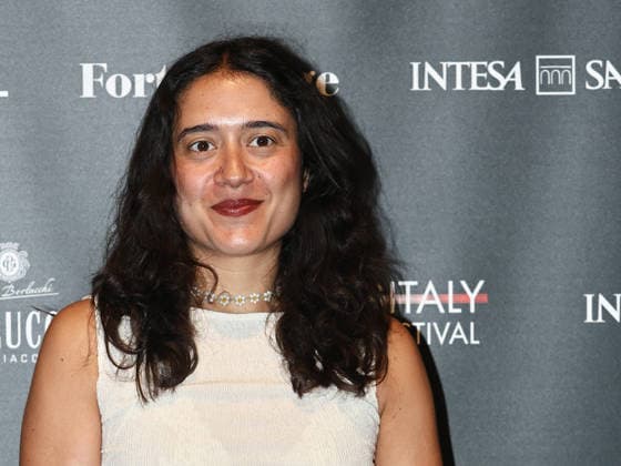 IPA85938322 - Rome: Casa del Cinema. Presentation of the Filming Italy Sardegna Festival. Pictured: Ludovica Galletta  Copyright: xMarcoxProvvisionatox xDxAvanzo Provvisionatox 85938322