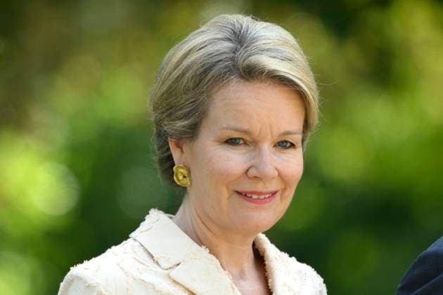 State Visit of the Emperor and the Empress of Japan to Belgium LAEKEN, BELGIUM - JUNE 22 : Queen Mathilde of Belgium pictured at the Castle of Laeken during the state visit of the Emperor and Empress of Japan to Belgium, on June 22, 2026 in Laeken, Belgium, 22 06 2026 Laeken Belgium  Copyright: xPhilipxReynaersx