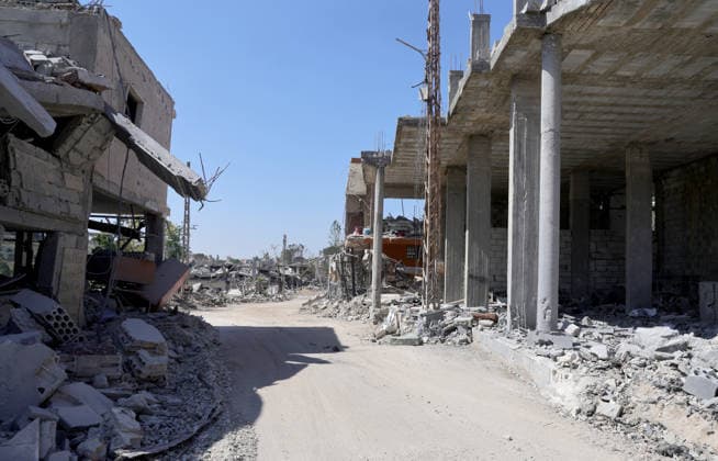 Destruction due to Israeli attacks unveiled in Southern Lebanon s Marjayoun District MARJAYOUN, LEBANON - JUNE 22: A view of the widespread destruction inside the towns of Dibbin and Blat in the Marjayoun district of southern Lebanon on June 22, 2026 following Israeli attacks. Following the implementation of a fragile, U.S.-brokered ceasefire agreement aimed at pausing hostilities, the true scale of the devastation caused by intense Israeli military airstrikes and artillery shelling has been revealed. Numerous residential homes have been completely flattened, local civil infrastructure is severely fractured, and entire residential neighborhoods have been rendered largely uninhabitable. Ramiz Dallah Anadolu Majayoun Lebanon. Editorial use  Copyright: x2026xAnadoluxRamizxDallahx