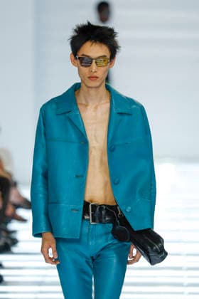 Runway at the Prada fashion show during Milan Fashion Week Menswear Spring Summer 2027 on June 21, 2026, in Milan, Italy Bestimage Milan France,detected_source_language  Copyright: xAgencex xBestimagexAgencex xBestimagex