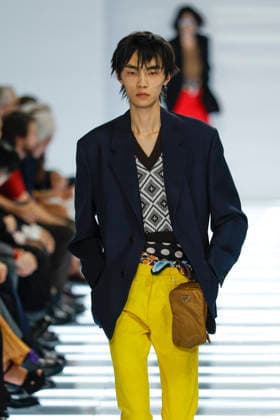 Runway at the Prada fashion show during Milan Fashion Week Menswear Spring Summer 2027 on June 21, 2026, in Milan, Italy Bestimage Milan France,detected_source_language  Copyright: xAgencex xBestimagexAgencex xBestimagex
