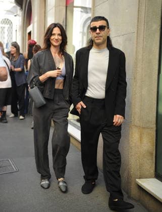RECORD DATE NOT STATED IPA85946282 - MILAN—ASIA ARGENTO ATTENDS THE ARMANI FASHION SHOW  Copyright: xx xx 85946282