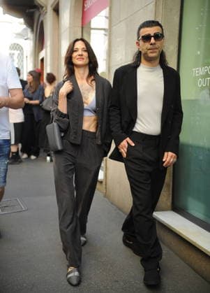 RECORD DATE NOT STATED IPA85946285 - MILAN—ASIA ARGENTO ATTENDS THE ARMANI FASHION SHOW  Copyright: xx xx 85946285