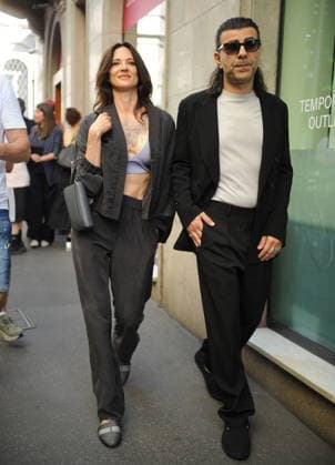 RECORD DATE NOT STATED IPA85946286 - MILAN—ASIA ARGENTO ATTENDS THE ARMANI FASHION SHOW  Copyright: xx xx 85946286
