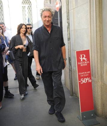RECORD DATE NOT STATED IPA85946808 - Photo by MIMMO CARRIERO—PAOLO SORRENTINO ATTENDS THE ARMANI FASHION SHOW  Copyright: xx xx 85946808