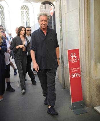 RECORD DATE NOT STATED IPA85946809 - Photo by MIMMO CARRIERO—PAOLO SORRENTINO ATTENDS THE ARMANI FASHION SHOW  Copyright: xx xx 85946809