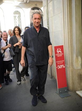 RECORD DATE NOT STATED IPA85946812 - Photo by MIMMO CARRIERO—PAOLO SORRENTINO ATTENDS THE ARMANI FASHION SHOW  Copyright: xx xx 85946812
