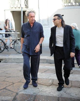RECORD DATE NOT STATED IPA85946803 - Photo by MIMMO CARRIERO—PAOLO SORRENTINO ATTENDS THE ARMANI FASHION SHOW  Copyright: xx xx 85946803