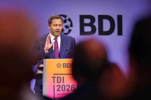 Berlin, Deutschland, 22.06.2026: EUREF-Campus: Tag der Industrie: Bundesminister der Finanzen Lars Klingbeil (SPD) *** Berlin, Germany, June 22, 2026 EUREF Campus Industry Day Federal Minister of Finance Lars Klingbeil (SPD),detected_source_language Copyright: xdtsxNachrichtenagenturx dts_124357