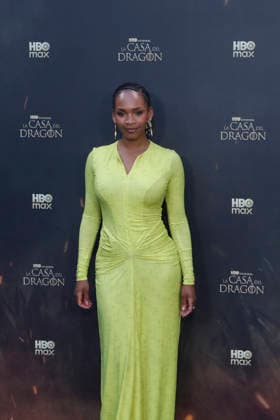 June 22, 2026, Madrid, Madrid, Spain: British actress BETHANY ANTONIA who plays the role of Lady Baela Targaryen poses on the red carpet during the special screening event for the first episode of season three of the HBO series House of the Dragon . The premiere was held at the Terraza del Campo del Moro in Madrid. The highly anticipated fantasy series is based on George R R Martins book Fire and Blood and explores the epic history of House Targaryen set two hundred years before the events of Game of Thrones Madrid Spain - ZUMAo127 20260622_zep_o127_012 Copyright: xHugoxOrtunox