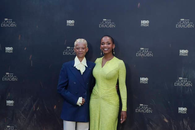 June 22, 2026, Madrid, Madrid, Spain: British actresses PHOEBE CAMPBELL (L) who plays Lady Rhaena Targaryen and BETHANY ANTONIA (R) who plays Lady Baela Targaryen pose together on the red carpet during the special screening event for the first episode of season three of the HBO series House of the Dragon . The premiere was held at the Terraza del Campo del Moro in Madrid. The highly anticipated fantasy series is based on George R R Martins book Fire and Blood and explores the epic history of House Targaryen set two hundred years before the events of Game of Thrones Madrid Spain - ZUMAo127 20260622_zep_o127_041 Copyright: xHugoxOrtunox