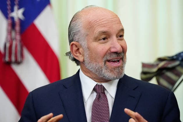 Howard Lutnick, US commerce secretary, during an executive order signing in the Oval Office of the White House in Washington, DC, US, on Monday, June 22, 2026. President Trump signed executive orders Monday aimed at accelerating quantum research, laying the groundwork for federal agencies to adopt the technology and strengthen US defenses against cyberattacks.  WASp2025062212 BonniexCash