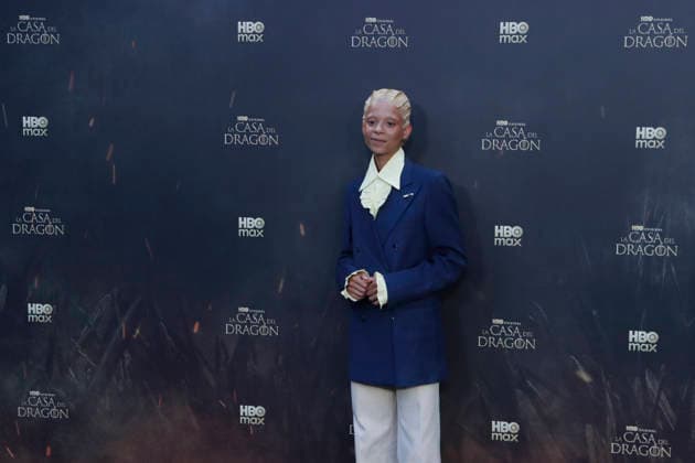 June 22, 2026, Madrid, Madrid, Spain: British actress PHOEBE CAMPBELL who plays the role of Lady Rhaena Targaryen poses on the red carpet during the special screening event for the first episode of season three of the HBO series House of the Dragon . The premiere was held at the Terraza del Campo del Moro in Madrid. The highly anticipated fantasy series is based on George R R Martins book Fire and Blood and explores the epic history of House Targaryen set two hundred years before the events of Game of Thrones Madrid Spain - ZUMAo127 20260622_zep_o127_070 Copyright: xHugoxOrtunox