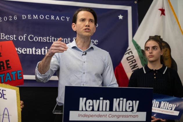 June 22, 2026: U.S. Rep. Kevin Kiley announced during a news conference that he is challenging congressional candidate Richard Pan to a debate at on Monday, June 22, 2026 in Roseville. - ZUMAj89_ 20260622_zaf_j89_002 Copyright: xPaulxKitagakixJr.x