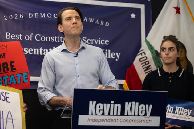 June 22, 2026: U.S. Rep. Kevin Kiley announced during a news conference that he is challenging congressional candidate Richard Pan to a debate at on Monday, June 22, 2026 in Roseville.  - ZUMAj89_ 20260622_zaf_j89_005 Copyright: xPaulxKitagakixJr.x