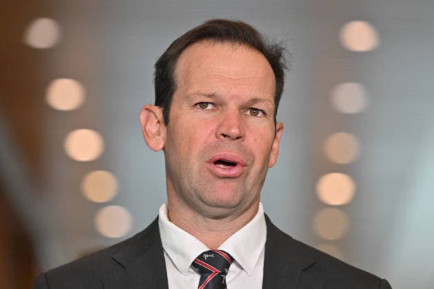 MATT CANAVAN PRESSER, Nationals Leader Matt Canavan and fellow coalition members and senators at a press conference at Parliament House in Canberra, Tuesday, June 23, 2026. ( NO ARCHIVING CANBERRA AUSTRALIAN CAPITAL TERRITORY AUSTRALIA  Copyright: xMICKxTSIKASx 20260623154719881902