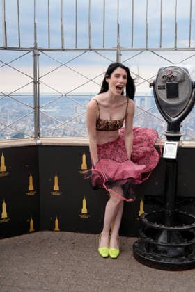 June 22, 2026, New York, Ny, USA: GEORGIA MCCANN poses as the Cast of Bravo s Next Gen NYC Visit the Empire State Building, NYC.June 22 2026. . The Cast of Bravo s Next Gen NYC Visits the Empire State Building, NYC.June 22 2026. New York USA  - ZUMAms4_ 20260622_faf_ms4_004 Copyright: xSoniaxMoskowitzxGordonx