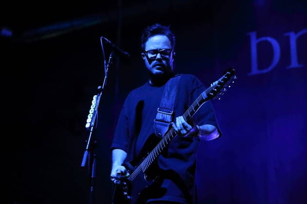 Keith Wallen von der Band Breaking Benjamin bei einem Konzert im Huxleys Neue Welt in Berlin, 22. Juni 2026. Breaking Benjamin Konzert Berlin