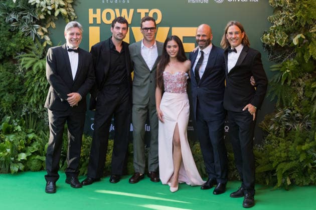 How To Live On Earth World Premiere in London LONDON, UNITED KINGDOM - JUNE 22: Jonnie Hughes, Dan O Neill, Benedict Cumberbatch, Xiye Bastida, Sam Kass and Fredi Devas attend the world premiere of How To Live On Earth at Odeon Luxe Leicester Square in London, United Kingdom on June 22, 2026. Wiktor Szymanowicz Anadolu London United Kingdom. Editorial use only. Please get in touch for any other usage.  Copyright: x2026xAnadoluxWiktorxSzymanowiczx