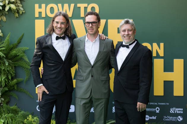 How To Live On Earth World Premiere in London LONDON, UNITED KINGDOM - JUNE 22: Fredi Devas, Benedict Cumberbatch and Jonnie Hughes attend the world premiere of How To Live On Earth at Odeon Luxe Leicester Square in London, United Kingdom on June 22, 2026. Wiktor Szymanowicz Anadolu London United Kingdom. Editorial use only. Please get in touch for any other usage.  Copyright: x2026xAnadoluxWiktorxSzymanowiczx