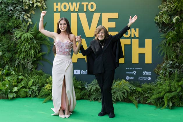 How To Live On Earth World Premiere in London LONDON, UNITED KINGDOM - JUNE 22: Xiye Bastida and Dr. Slyvia Earle attend the world premiere of How To Live On Earth at Odeon Luxe Leicester Square in London, United Kingdom on June 22, 2026. Wiktor Szymanowicz Anadolu London United Kingdom. Editorial use only. Please get in touch for any other usage.  Copyright: x2026xAnadoluxWiktorxSzymanowiczx