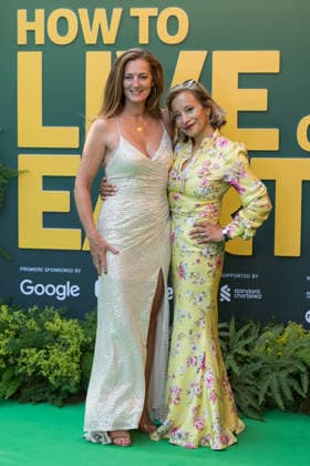 How To Live On Earth World Premiere in London LONDON, UNITED KINGDOM - JUNE 22: Angela McCarthy and Stephanie Gabrielle Betts attend the world premiere of How To Live On Earth at Odeon Luxe Leicester Square in London, United Kingdom on June 22, 2026. Wiktor Szymanowicz Anadolu London United Kingdom. Editorial use only. Please get in touch for any other usage.  Copyright: x2026xAnadoluxWiktorxSzymanowiczx