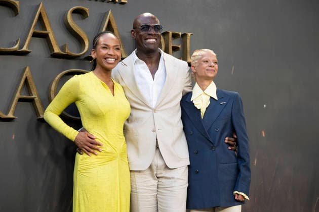 June 22, 2026, Madrid, Spain: (L-R) Actors Phoebe Campbell, Steve Toussaint and Bethany Antonia attend the premiere of the season 3 of House Of The Dragon at the Terraza del Campo del Moro. Madrid Spain  - ZUMAs197 20260622_aaa_s197_146 Copyright: xAtilanoxGarciax