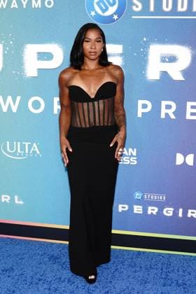Jordan Chiles at arrivals for SUPERGIRL Premiere, The Plaza at 300 Ashland Photo, Brooklyn, NY, June 22, 2026. Photo By: Kristin Callahan Everett Collection SUPERGIRL Premiere PUBLICATIONXNOTxINxCANxCHNxFRAxITAxJPNxNORxPOLxRUSxESPxUKxUSA