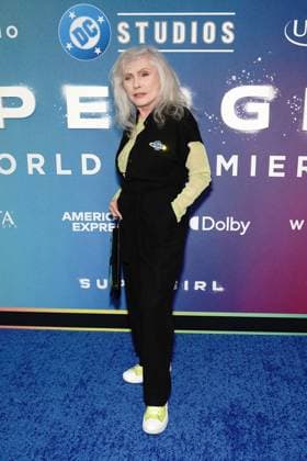Deborah Harry at arrivals for SUPERGIRL Premiere, The Plaza at 300 Ashland Photo, Brooklyn, NY, June 22, 2026. Photo By: Kristin Callahan Everett Collection SUPERGIRL Premiere PUBLICATIONXNOTxINxCANxCHNxFRAxITAxJPNxNORxPOLxRUSxESPxUKxUSA