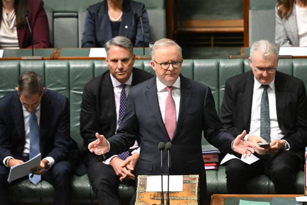 QUESTION TIME, Australian Prime Minister Anthony Albanese speaks during Question Time in the House of Representatives at Parliament House in Canberra, Tuesday, June 23, 2026. ( NO ARCHIVING CANBERRA AUSTRALIAN CAPITAL TERRITORY AUSTRALIA  Copyright: xLUKASxCOCHx 20260623183803016031