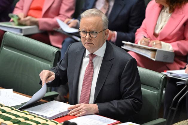 QUESTION TIME, Prime Minister Anthony Albanese during Question Time in the House of Representatives at Parliament House in Canberra, Tuesday, June 23, 2026. ( NO ARCHIVING CANBERRA AUSTRALIAN CAPITAL TERRITORY AUSTRALIA  Copyright: xMICKxTSIKASx 20260623118197194073