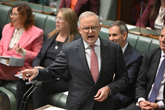 QUESTION TIME, Prime Minister Anthony Albanese during Question Time in the House of Representatives at Parliament House in Canberra, Tuesday, June 23, 2026. ( NO ARCHIVING CANBERRA AUSTRALIAN CAPITAL TERRITORY AUSTRALIA  Copyright: xMICKxTSIKASx 20260623159786257631