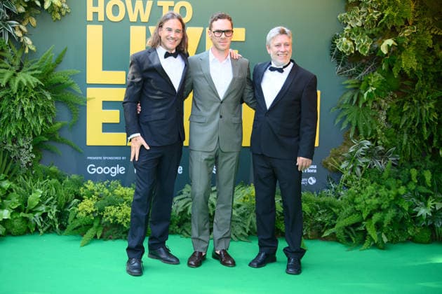 How To Live On Earth World Premiere Arrivals at Odeon Luxe, Leicester Square, London, UK - 22 June 2026 (L-R) - Fredi Devas, Benedict Cumberbatch and Jonnie Hughes attends How To Live On Earth World Premiere at Odeon Luxe, Leicester Square, London, England, UK on Monday 22 June, 2026., Credit:Justin Ng Avalon UK, England, London, Odeon Luxe, Leicester Square  Copyright: xJustinxNgx xAvalonx 1111865618