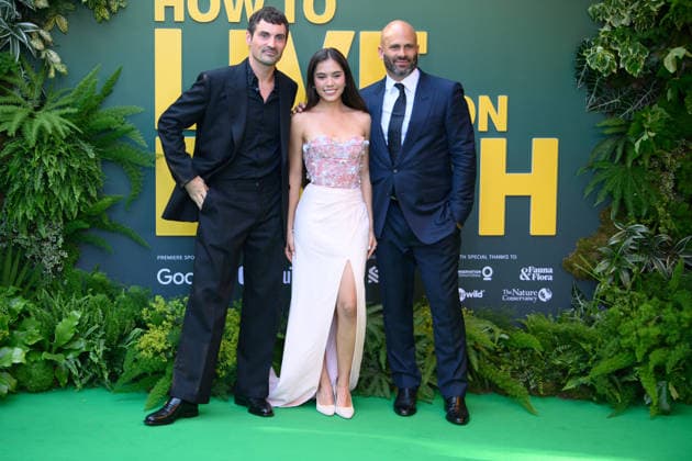 How To Live On Earth World Premiere Arrivals at Odeon Luxe, Leicester Square, London, UK - 22 June 2026 (L-R) - Dan O Neill, Xiye Bastida, Sam Kass attends How To Live On Earth World Premiere at Odeon Luxe, Leicester Square, London, England, UK on Monday 22 June, 2026., Credit:Justin Ng Avalon UK, England, London, Odeon Luxe, Leicester Square  Copyright: xJustinxNgx xAvalonx 1111865830