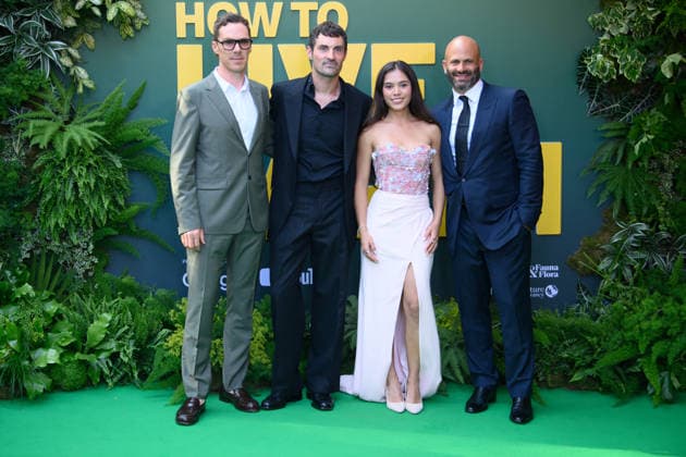 How To Live On Earth World Premiere Arrivals at Odeon Luxe, Leicester Square, London, UK - 22 June 2026 (L-R) - Benedict Cumberbatch, Dan O Neill, Xiye Bastida, Sam Kass attends How To Live On Earth World Premiere at Odeon Luxe, Leicester Square, London, England, UK on Monday 22 June, 2026., Credit:Justin Ng Avalon UK, England, London, Odeon Luxe, Leicester Square  Copyright: xJustinxNgx xAvalonx 1111865840