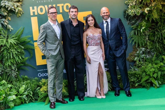 Benedict Cumberbatch, Dan O Neill, Xiye Bastida and Sam Kass attend the World Premiere of How To Live On Earth at ODEON Luxe Leicester Square on June 22, 2026 in London, England. LONDON, ENGLAND - JUNE 22: Benedict Cumberbatch, Dan O Neill, Xiye Bastida and Sam Kass attend the World Premiere of How To Live On Earth at ODEON Luxe Leicester Square on June 22, 2026 in London, England., Credit:Pupat Chenaksara Avalon United Kingdom, London, ODEON Luxe Leicester Square  Copyright: xPupatxChenaksarax xAvalonx 1111864422