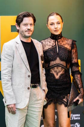 Iwan Rheon and guest attend the World Premiere of How To Live On Earth at ODEON Luxe Leicester Square on June 22, 2026 in London, England. LONDON, ENGLAND - JUNE 22: Iwan Rheon and guest attend the World Premiere of How To Live On Earth at ODEON Luxe Leicester Square on June 22, 2026 in London, England., Credit:Pupat Chenaksara Avalon United Kingdom, London, ODEON Luxe Leicester Square  Copyright: xPupatxChenaksarax xAvalonx 1111864466