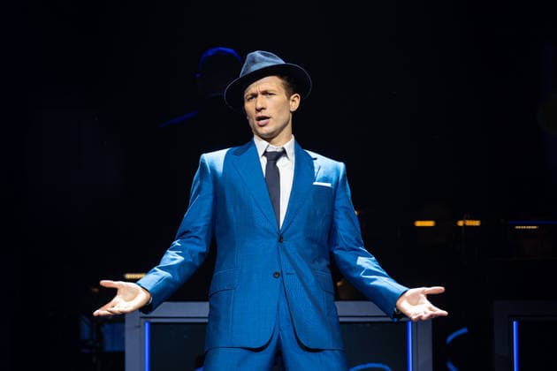 Sinatra The Musical at the Aldwych Theatre, London, UK 22 June 2026 The cast of Sinatra The Musical perform during a preview at the Aldwych Theatre, London, UK, on 22 June 2026. The musical stars Joel Harper-Jackson stars as Frank Sinatra, with Ana Villafane as the movie goddess Ava Gardner, Phoebe Panaretos as Frank™s first wife, Nancy Sinatra and the Olivier Award-winning Jenna Russell as Frank™s mother, Dolly Sinatra. The show features over 20 classic Sinatra hits and opens in June 2026., Credit:Pete Speller Avalon  Copyright: xPetexSpellerx xAvalonx 1111850899