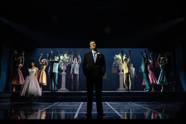 Sinatra The Musical at the Aldwych Theatre, London, UK 22 June 2026 The cast of Sinatra The Musical perform during a preview at the Aldwych Theatre, London, UK, on 22 June 2026. The musical stars Joel Harper-Jackson stars as Frank Sinatra, with Ana Villafane as the movie goddess Ava Gardner, Phoebe Panaretos as Frank™s first wife, Nancy Sinatra and the Olivier Award-winning Jenna Russell as Frank™s mother, Dolly Sinatra. The show features over 20 classic Sinatra hits and opens in June 2026., Credit:Pete Speller Avalon  Copyright: xPetexSpellerx xAvalonx 1111850966