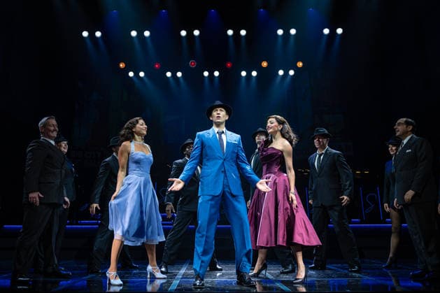 Sinatra The Musical at the Aldwych Theatre, London, UK 22 June 2026 The cast of Sinatra The Musical perform during a preview at the Aldwych Theatre, London, UK, on 22 June 2026. The musical stars Joel Harper-Jackson stars as Frank Sinatra, with Ana Villafane as the movie goddess Ava Gardner, Phoebe Panaretos as Frank™s first wife, Nancy Sinatra and the Olivier Award-winning Jenna Russell as Frank™s mother, Dolly Sinatra. The show features over 20 classic Sinatra hits and opens in June 2026., Credit:Pete Speller Avalon  Copyright: xPetexSpellerx xAvalonx 1111851084
