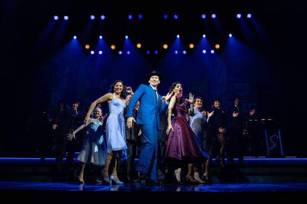 Sinatra The Musical at the Aldwych Theatre, London, UK 22 June 2026 The cast of Sinatra The Musical perform during a preview at the Aldwych Theatre, London, UK, on 22 June 2026. The musical stars Joel Harper-Jackson stars as Frank Sinatra, with Ana Villafane as the movie goddess Ava Gardner, Phoebe Panaretos as Frank™s first wife, Nancy Sinatra and the Olivier Award-winning Jenna Russell as Frank™s mother, Dolly Sinatra. The show features over 20 classic Sinatra hits and opens in June 2026., Credit:Pete Speller Avalon  Copyright: xPetexSpellerx xAvalonx 1111851103