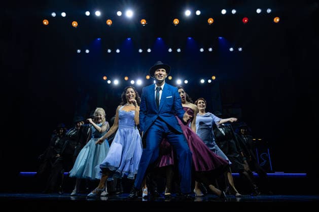 Sinatra The Musical at the Aldwych Theatre, London, UK 22 June 2026 The cast of Sinatra The Musical perform during a preview at the Aldwych Theatre, London, UK, on 22 June 2026. The musical stars Joel Harper-Jackson stars as Frank Sinatra, with Ana Villafane as the movie goddess Ava Gardner, Phoebe Panaretos as Frank™s first wife, Nancy Sinatra and the Olivier Award-winning Jenna Russell as Frank™s mother, Dolly Sinatra. The show features over 20 classic Sinatra hits and opens in June 2026., Credit:Pete Speller Avalon  Copyright: xPetexSpellerx xAvalonx 1111851137