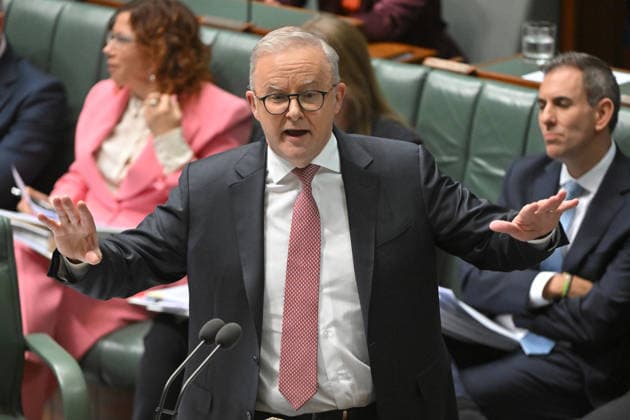 QUESTION TIME, Prime Minister Anthony Albanese during Question Time in the House of Representatives at Parliament House in Canberra, Tuesday, June 23, 2026. ( NO ARCHIVING CANBERRA AUSTRALIAN CAPITAL TERRITORY AUSTRALIA  Copyright: xMICKxTSIKASx 20260623112567645450