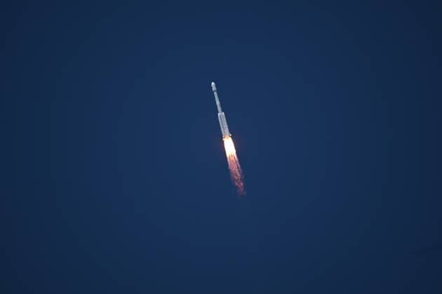 WENCHANG, CHINA - JUNE 23: A modified version of the Long March-7 rocket carrying a new communication technology test satellite blasts off from Wenchang Space Launch Site on June 23, 2026 in Wenchang, Hainan Province of China. Launched at 10:10 a.m. (Beijing Time) aboard a modified version of the Long March-7 rocket, the satellite has successfully entered its preset orbit. This satellite will be mainly used for services such as satellite communications, broadcasting and television, and data transmission, as well as for conducting related technology test verifications.  Copyright: xVCGx 111649882742