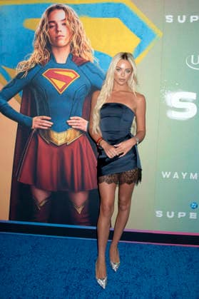 Olivia Walker bei der Weltpremiere des Kinofilms Supergirl an der Brooklyn Academy of Music. New York, 22.06.2026 *** Olivia Walker at the world premiere of the movie Supergirl at the Brooklyn Academy of Music in New York, June 22, 2026,detected_source_language Foto:xB.xHinex xFuturexImagex supergirl_ny_6605