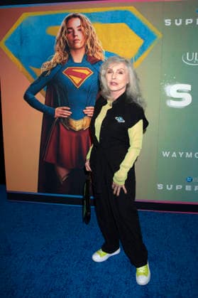 Debbie Harry bei der Weltpremiere des Kinofilms Supergirl an der Brooklyn Academy of Music. New York, 22.06.2026 *** Debbie Harry at the world premiere of the movie Supergirl at the Brooklyn Academy of Music in New York, June 22, 2026,detected_source_language Foto:xB.xHinex xFuturexImagex supergirl_ny_6621
